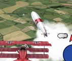 3D Kırmızı Uçak