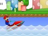 Mario jetski üstünde
